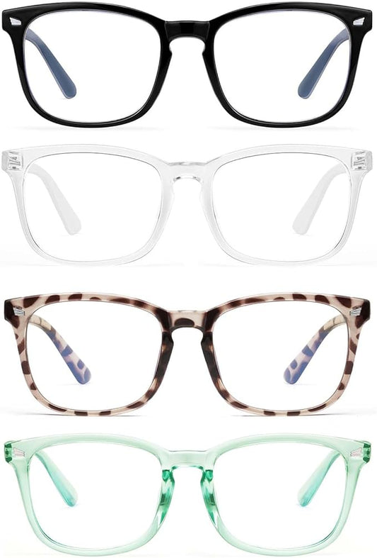 hunsquer Blue Light Glasses for Woman/Men Computer Blue Light Glasses