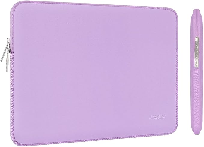 MOSISO Laptop Case 13 inch, 13 inch Laptop Sleeve Bag Compatible with MacBook Air M5 M4 M3 M2 M1 2026-2018 / Neo/Pro M2 M1 2026-2016, Neoprene Computer Sleeve Bag with Small Case, Purple