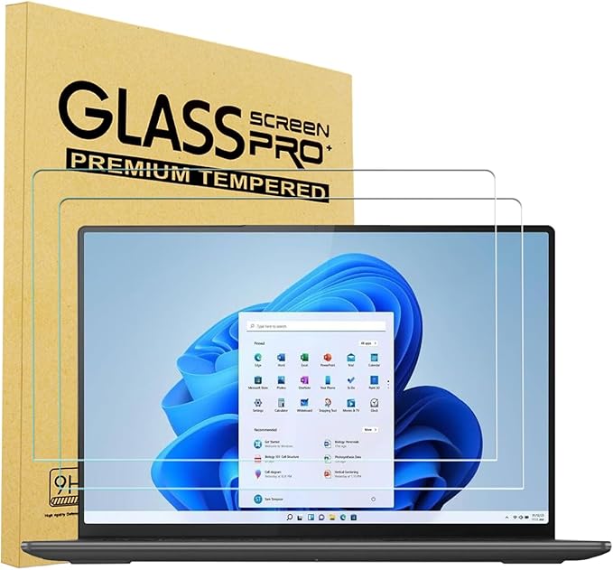i-Tensodo 2 Pack 15.6 Inch Tempered Glass Screen Protector for HP Envy x360 15.6/Pavilion 15.6/ Probook 15.6/EliteBook 15.6/OMEN 15.6/Victus 15.6/Ominbook 3 15.6, HP 15.6" 16:9 Laptop, 9H Hardness