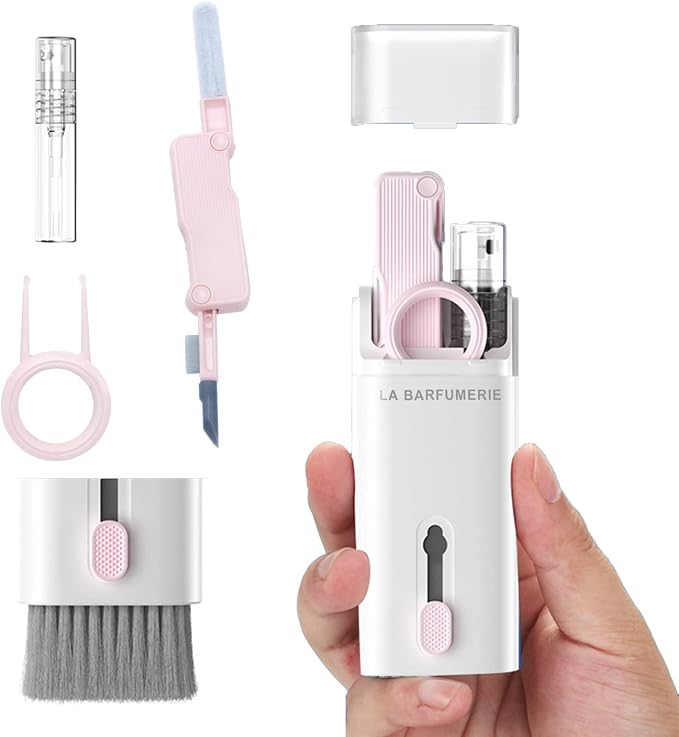 Electronics Cleaner Kit. Keyboard Brush, Airpod Cleaning Tool, Phone Screen Cleaner. for Computers, MacBooks, Laptops, Airpods Pro, Headphones. by LABARFUMERIE