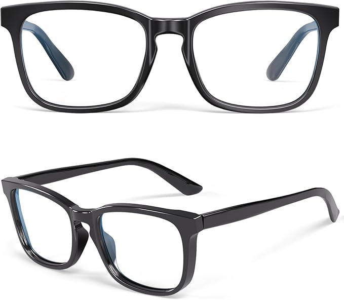 Blue Light Glasses for Women Men Square Computer Glasses Anti Glare UV Blocking Vita