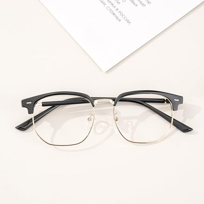 Blue Light Blocking Glasses for Men Anti-Fatigue Computer Monitor Gaming Glasses Prevent Headaches Glasses