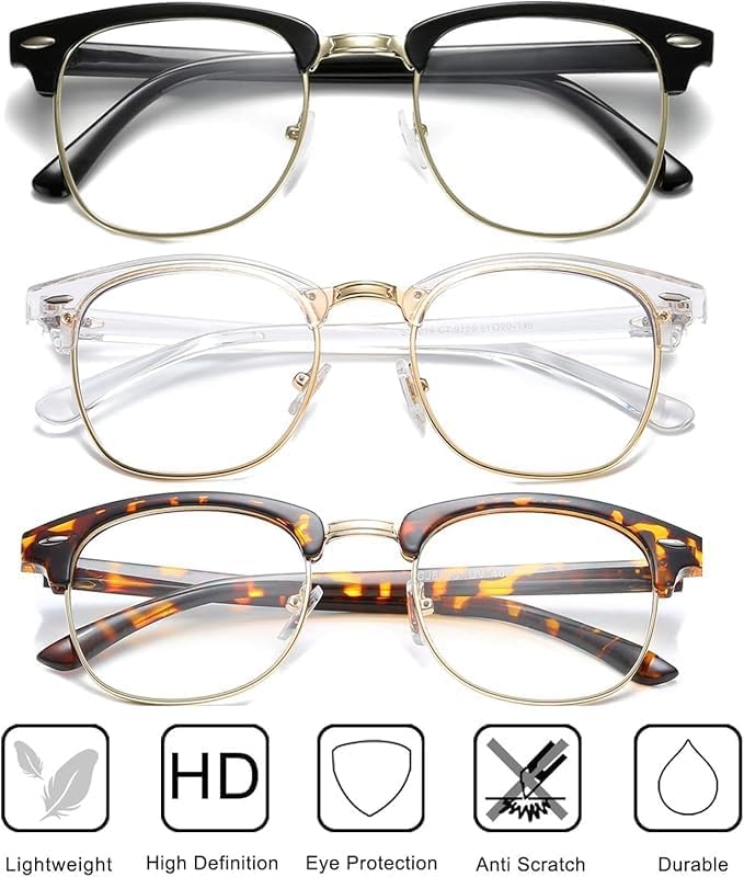 Perfectmiaoxuan Blue Light Blocking Glasses,Computer/Gaming/Screen Glasses for Women or Men，Anti Blue Light & UV