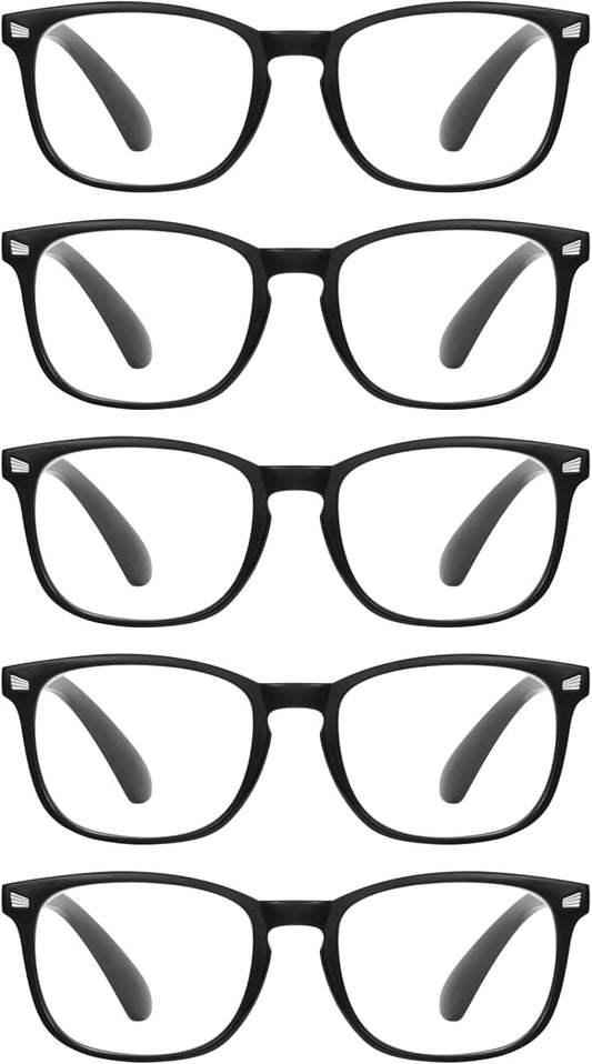 CCVOO Mix & Match Reading Glasses for Women - Lightweight, Comfortable Fit, Clear Vision - Blue Light Blocking