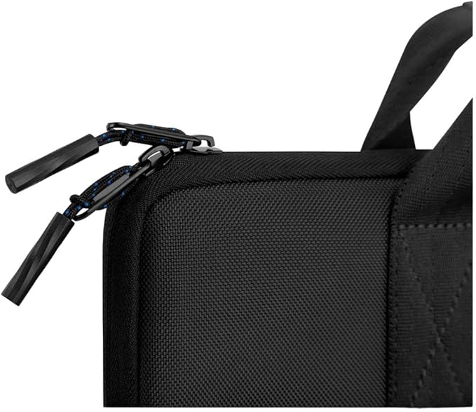Dell 11-14 EcoLoop Pro Sleeve - CV5423 - Organizer, Front Zippered Pocket, Weather-resistant, Luggage Pass Through, Padded Carry Handles, Detachable Shoulder Strap, Nylex Lining Material - Black