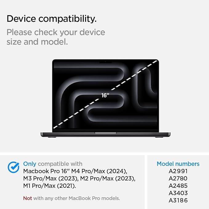 Easy On/Off Magnetic 360° Privacy Screen Filter Compatible with MacBook Pro 16 inch (2026,2024, 2023, 2022, 2021, M5,M4, M3, M2, M1, Pro, Max), Anti Glare Laptop Privacy Screen Shield with Camera Cover - UV block 90%