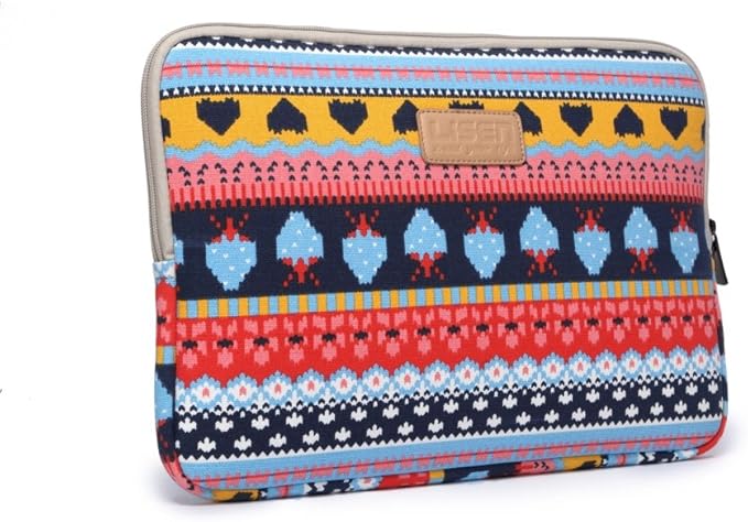 BSLVWG 14 Inch Laptop Sleeve Multi-Color & Size Choices Case/Water-Resistant Neoprene Notebook Computer Pocket Tablet Briefcase Carrying Bag/Pouch Skin Cover