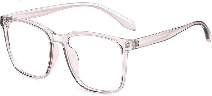 TEAPLMTT Blue Light Blocking Glasses Oversized Square Computer Glasses Anti Blue Light for Women Men