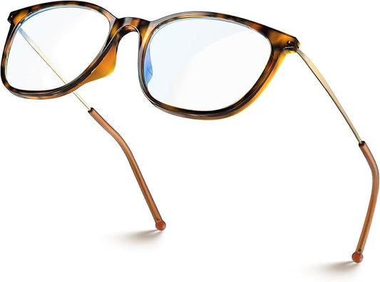 VISOONE Light Weight Slip Resistant Blue Light Blocking Computer Glasses with Anti Glare UV400 for Man Women GAEL