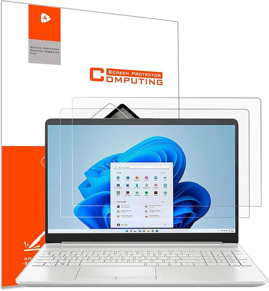 YINOVEEN 2-Pack Matte Anti-Glare Screen Protector for HP 14" Laptop, Anti-Fingerprint, Ultra HD, 14 inch, PET, 9H Hardness, Waterproof, 2 Pieces
