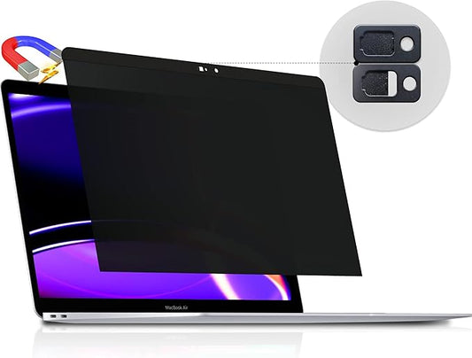Peslv Magnetic Privacy Screen for MacBook Pro 15 Inch (2012-2015), Removable Anti Blue Light Glare Peep Filter Black Out Screen Protector for Mac 15.4 In Laptop Model (A1278 A1286 A1398)