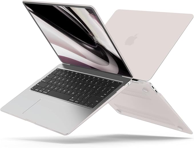 B BELK Compatible with MacBook Air 13 inch Case M1 2022 2021 2020 2019 2018 Release A2337 A2179 A1932, Matte Plastic Hard Shell for MacBook Air 13.3 inch Case+Keyboard Cover+Screen Protector,Rock Gray