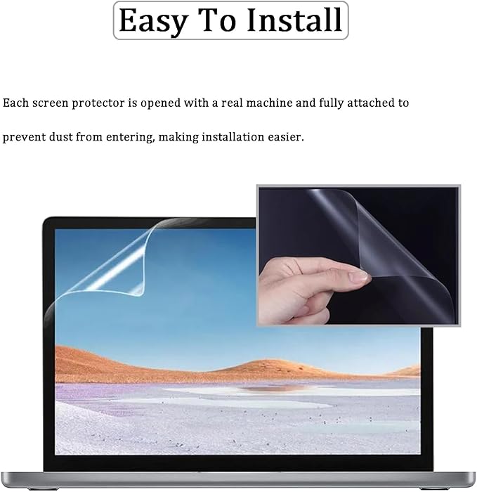 YINOVEEN 2 Pack Anti Glare Screen Protector for Dell 16 Inch,Dell Pro Max 16/16 Plus/Pro 16 Plus/Inspiron/Latitude/Vostro/G16/Precision/Alienware X16 16 Inch Laptop,5H,Anti-Scratch