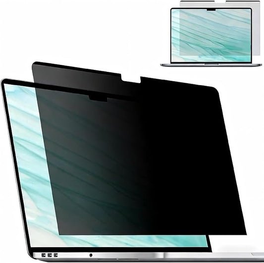Magnetic Privacy Screen for MacBook Air 13.6/13 Inch (2022-2026, M2, M3, M4, M5), Removable Matte Laptop Privacy Screen Anti Glare Blue Light Filter - Anti-Spy for Mac 13in Protector