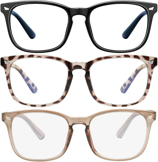 hunsquer Blue Light Glasses for Woman/Men Computer Blue Light Glasses