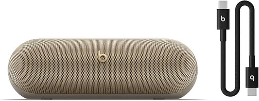 Beats Pill - Portable Bluetooth Speaker with USB-C Charging Cable (20 cm) - Jet Black