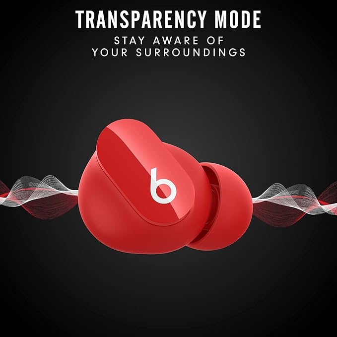Beats Studio Buds Totally Wireless Noise Cancelling Earphones - Red
