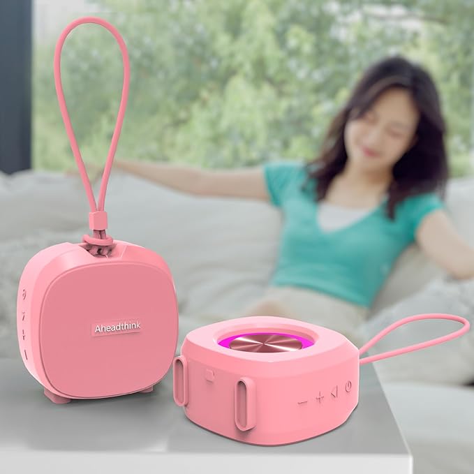 Bluetooth Speaker, Portable Wireless, IPX5 Waterproof Speaker, Bluetooth 5, RGB Color Lights, Loud Stereo Sound, Bass, TWS Pairing, Suitable for Party, Home, Outdoor Use for Long Time Playing.