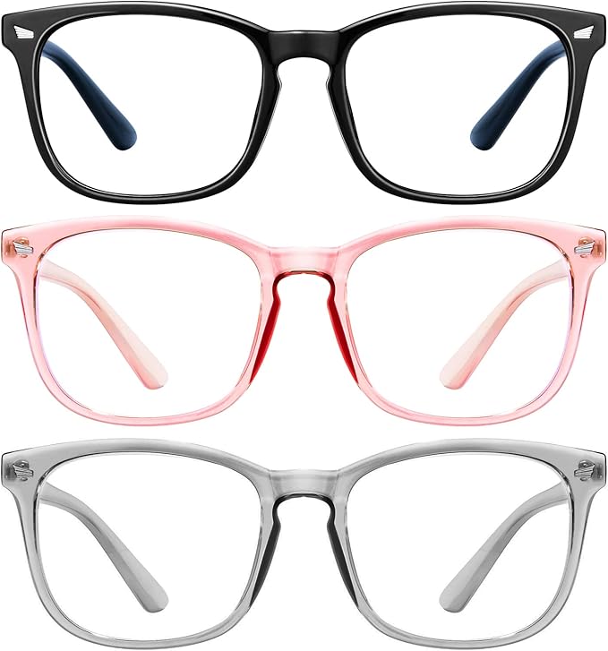 hunsquer Blue Light Glasses for Woman/Men Computer Blue Light Glasses