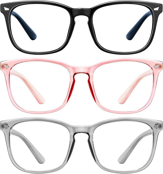 hunsquer Blue Light Glasses for Woman/Men Computer Blue Light Glasses