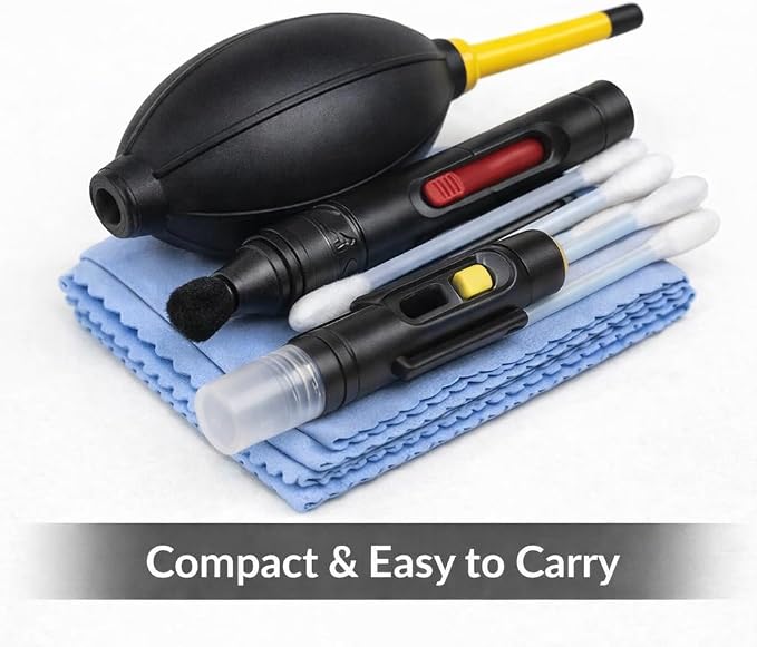 Camera Cleaning Kit for Lens ?€? Air Blower, Cleaning Pen & Brush Set for DSLR & Mirrorless Cameras - Image 6