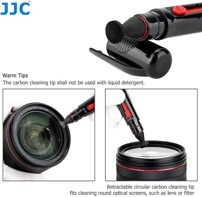 4 in-1 Camera Lens Cleaning Kit - Mirrorless & DSLR Sensor Cleaning Kit with Lens Blower, Microfiber Cleaning Cloth*5, Lens Cleaning Pen, Wipes*10 for Canon, Sony, Nikon - Image 5