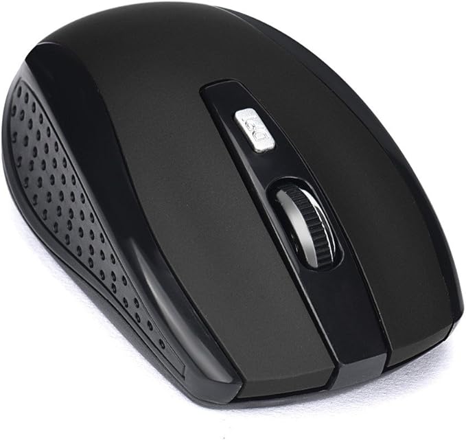 Wireless 2.4GHz Cordless Gaming Mouse with USB Receiver for PC & Laptop