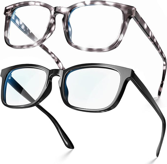 Blue Light Glasses for Women Men Square Computer Glasses Anti Glare UV Blocking Vita