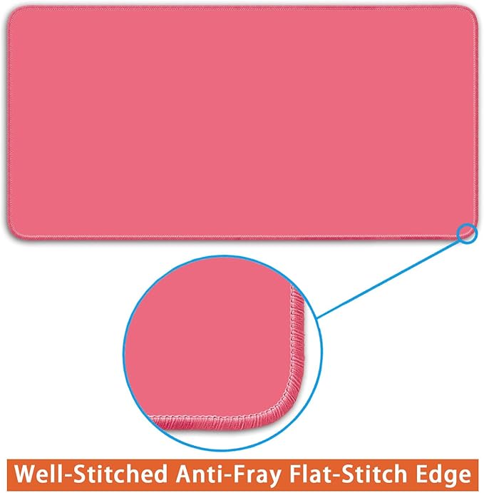 Large Mouse Pad, Non-Slip Desk Blotter, Office Desk Mat, Desk Pad Protector, Laptop Desk Pad, Desk Writing Pad for Office and Home, Watermelon, 24x12 inch