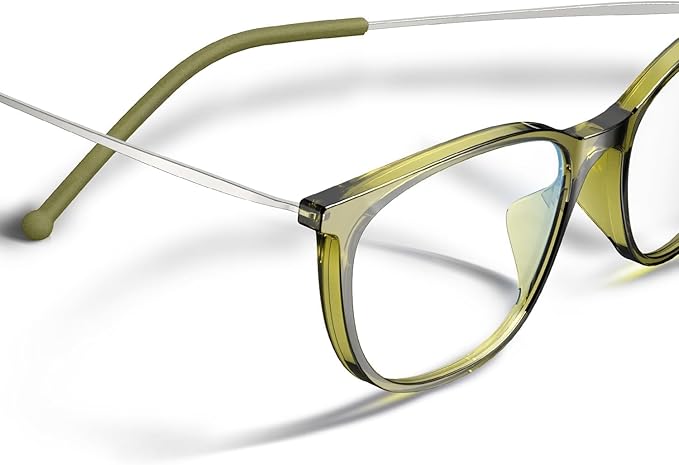 VISOONE Light Weight Slip Resistant Blue Light Blocking Computer Glasses with Anti Glare UV400 for Man Women GAEL