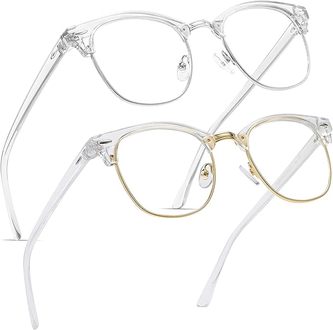 Perfectmiaoxuan Blue Light Blocking Glasses,Computer/Gaming/Screen Glasses for Women or Men，Anti Blue Light & UV