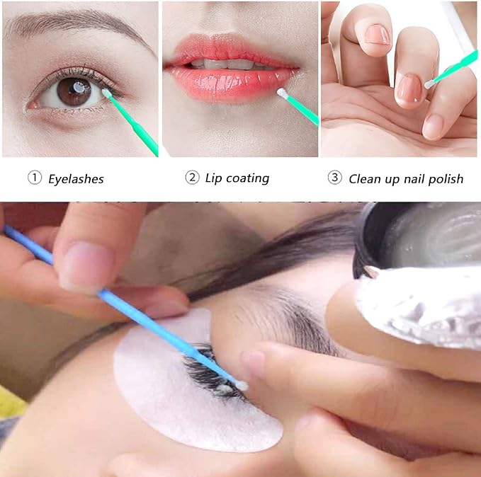 100 Pack Phone Charge Port Cleaning Tool kit,Bendable Mini Soft Round Brushes Cleaner Compatible with iPhone 11 Pro Speaker Tablet Camera Laptop Computer Smartphone, Blue - Image 6