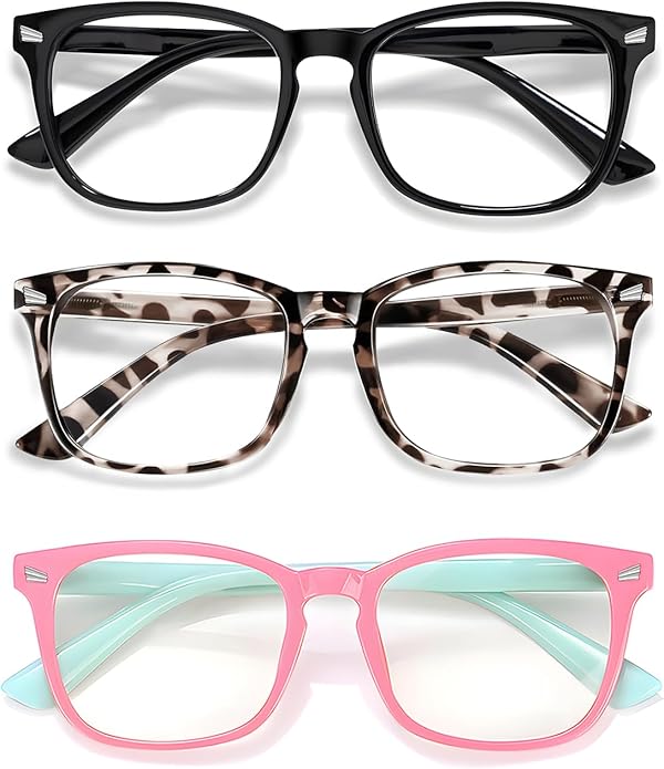 CHEERS DEVICES Blue Light Blocking Glasses for Kids Boys Girls Teens - Computer Glasses with Unbreakable Frame and Anti-Glare