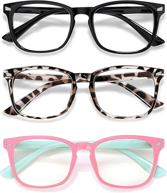 CHEERS DEVICES Blue Light Blocking Glasses for Kids Boys Girls Teens - Computer Glasses with Unbreakable Frame and Anti-Glare