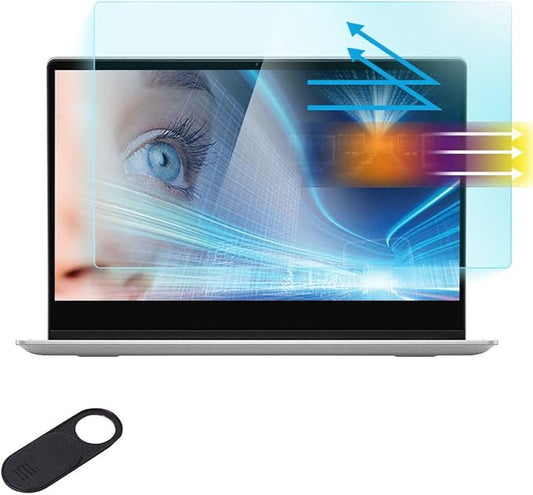 MUBUY-GOL Anti Blue Light Screen Protector for Dell Latitude 9330 13.3" Laptop, Latitude 7350 (2024) 13.3-inch Laptop, Eyes Protection Blue Light Glare UV Blocking Filter Film, Touchscreen Compatible