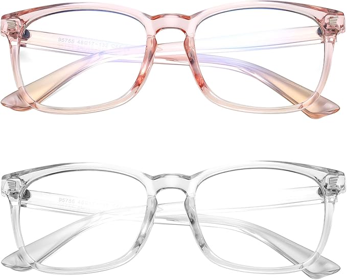Hycredi Kids Blue Light Blocking Glasses for Boys & Girls – Reduce Eye Strain from Screens, Computer, Gaming, TV & Phone