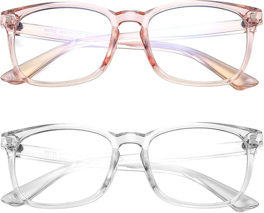 Hycredi Kids Blue Light Blocking Glasses for Boys & Girls – Reduce Eye Strain from Screens, Computer, Gaming, TV & Phone