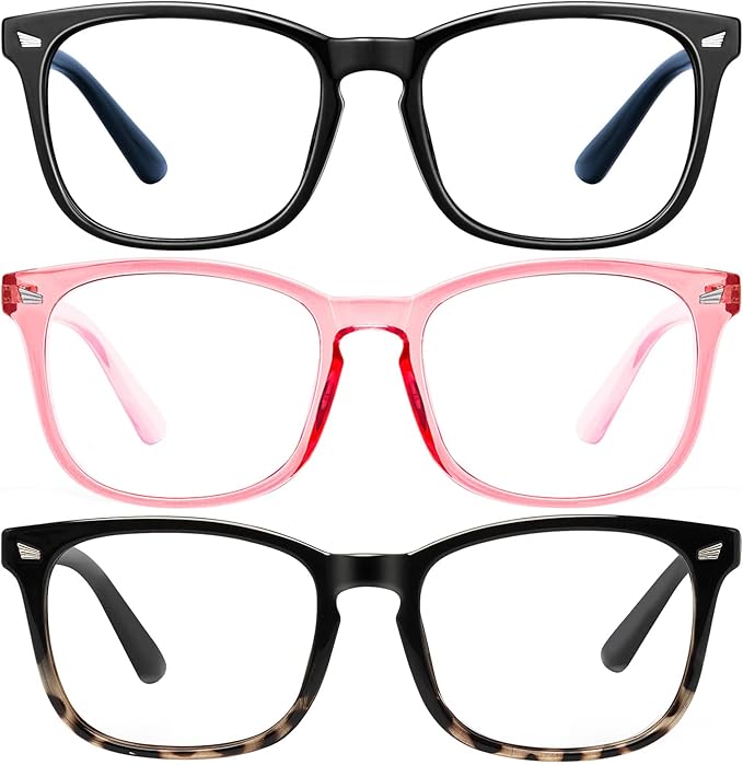 hunsquer Blue Light Glasses for Woman/Men Computer Blue Light Glasses