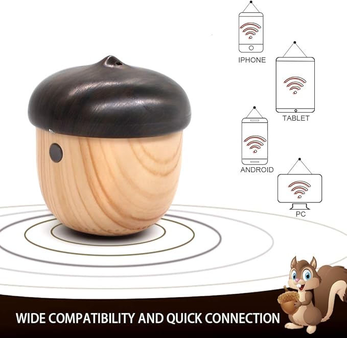 Mini Bluetooth Speaker - AVWOO Wireless Bluetooth Speaker with Enhanced Bass and Built-in Mic, Portable Bluetooth Speaker for Home Outdoor Travel, 10m Wireless Range up to 8 Hours Playtime