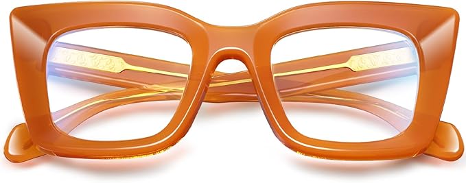 VISOONE Cat Eye Blue Light Blocking Glasses TR90 Anti-glare Women Calida