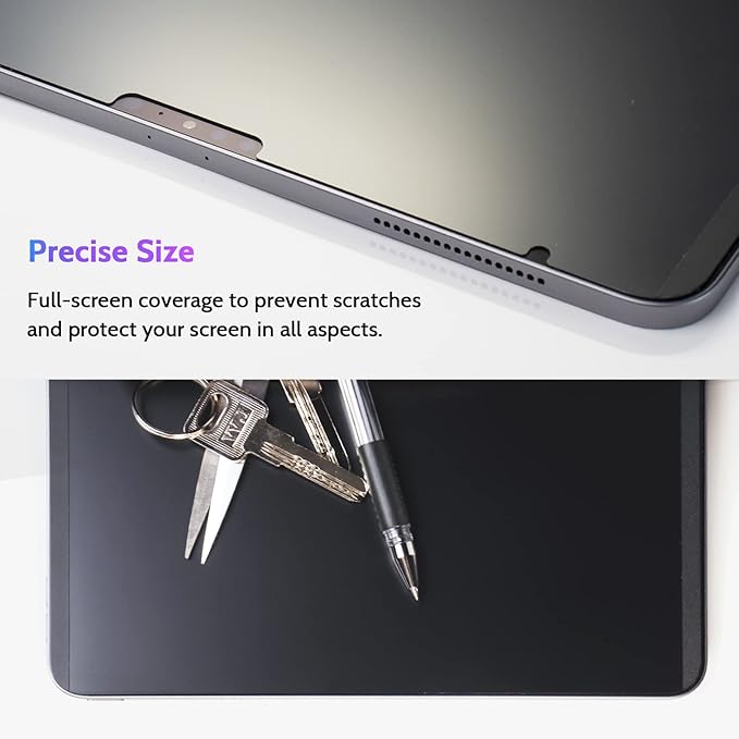 Peslv Magnetic Privacy Screen Protector for iPad Pro 12.9 Inch 2018 2020 2021 2022, Removable Anti Blue Light Glare Spy Private Filter
