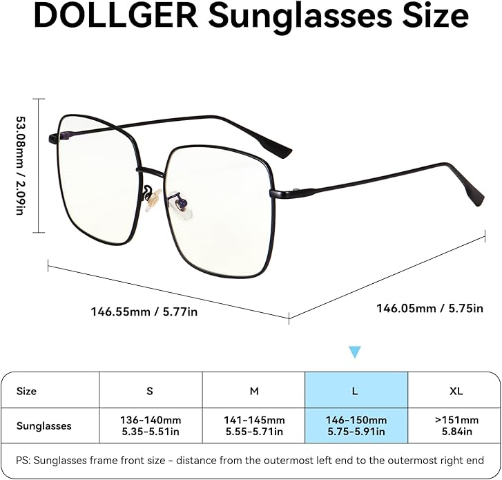 Dollger Blue Light Blocking Glasses women Anti Glare UV Filter Computer Gaming Glasses Retro matal square Eyeglasses Frame