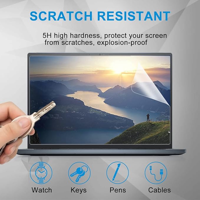 (2 Pack) Anti Glare Screen Protector for HP 17.3" Laptop/HP Pavilion 17.3/HP Envy 17.3/HP Omen Gaming 17.3/ HP ZBook 17.3, HP 17t 17z 17-by 17-ca 17-cn 17-cp 17t-ch 17t-cr 17-an 17-cb 17-ck