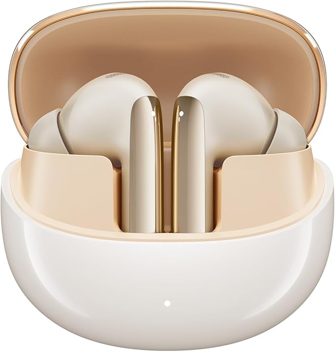 QCY MeloBuds Pro Aadptive Hybrid Active Noise Cancelling Wireless Earbuds, Reduce Noise by Up to 99%, Bluetooth 5.3 Wireless LDAC Hi-Res Audio, 34H Playtime, Comfortable Fit, Custom EQ via App