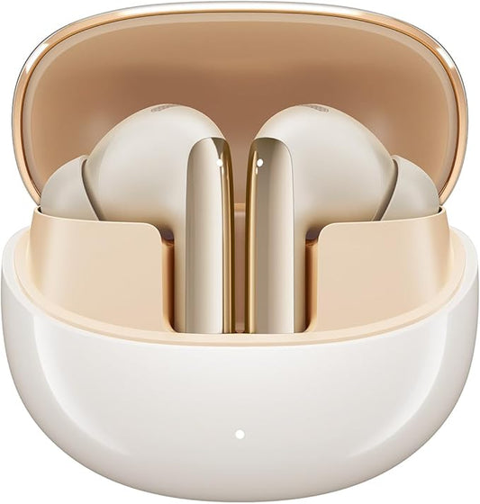 QCY MeloBuds Pro Aadptive Hybrid Active Noise Cancelling Wireless Earbuds, Reduce Noise by Up to 99%, Bluetooth 5.3 Wireless LDAC Hi-Res Audio, 34H Playtime, Comfortable Fit, Custom EQ via App