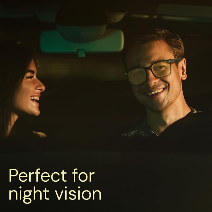 livho Gaming Blue Light Blocking Glasses for Better Sleep, Premium Night Driving, Computer Blockers for Man & Woman