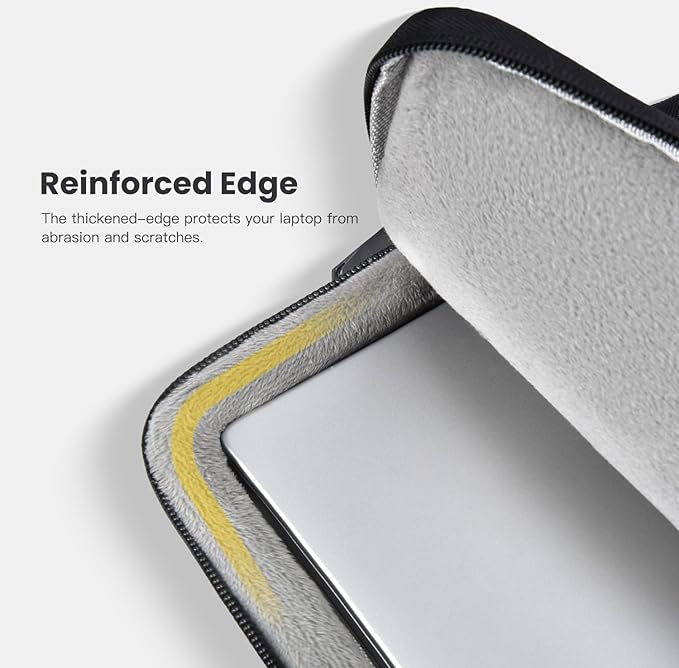 14 inch 360° Protective Laptop Sleeve for 2026 2025 MacBook Pro 14 inch M5 M4 M3 M2 M1 Pro/Max A3427 A3401 A3112 A3185 A2442 A2779 A2918,Shockproof Water-Resistant Case Bag Cover w/Accessory Pocket