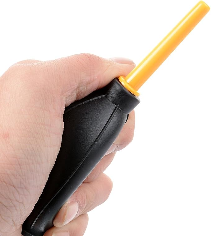 Dust Cleaner Strong Cleaning Air Blower for All DSLR Camera & Camcorders, Lens, LCD Screens, etc + Microfiber Cloth - Image 4