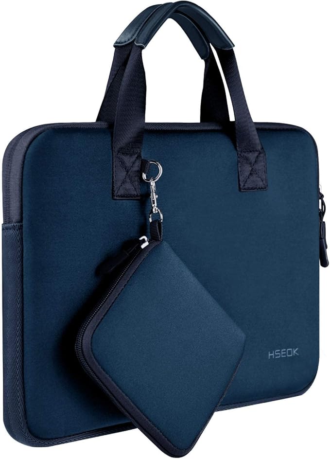 Hseok Laptop Sleeve 14 inch Case with Small Case, Compatible with MacBook Neo 14, MacBook Pro 14 M5/M4/M3/M2/M1, XPS 14 and Most 14 inch Notebooks, Neoprene Computer Handbag,B01L01