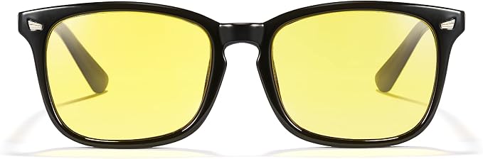 Cyxus Blue Light Glasses Men Women Reduce Eye Strain UV Blocking for Office Work Computer Screen 8082